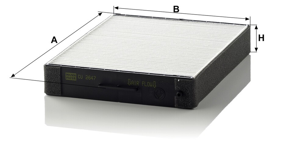 CU2647 Mann-Filter Filtr kabiny