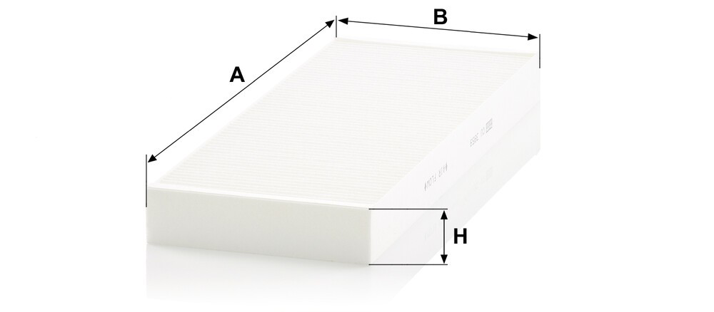 Do koszyka CU3959 Mann-Filter Filtr kabiny