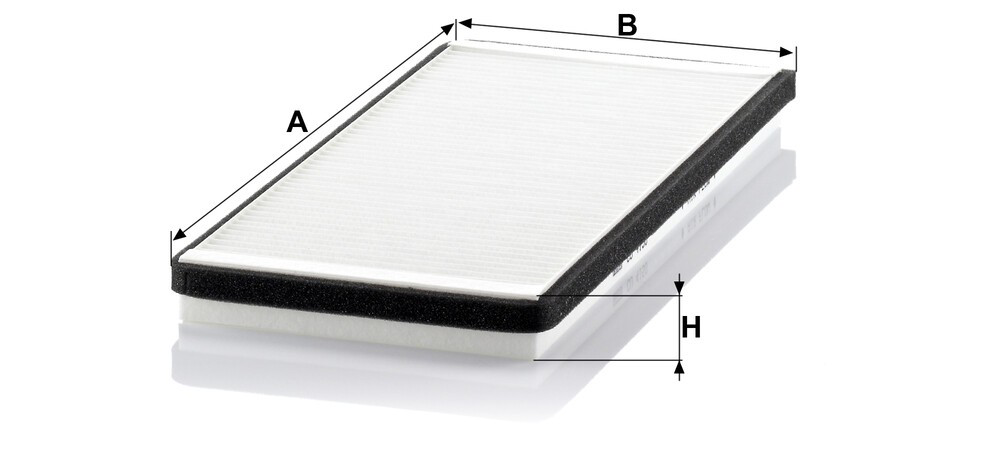 Do koszyka CU4150 Mann-Filter Filtr kabiny