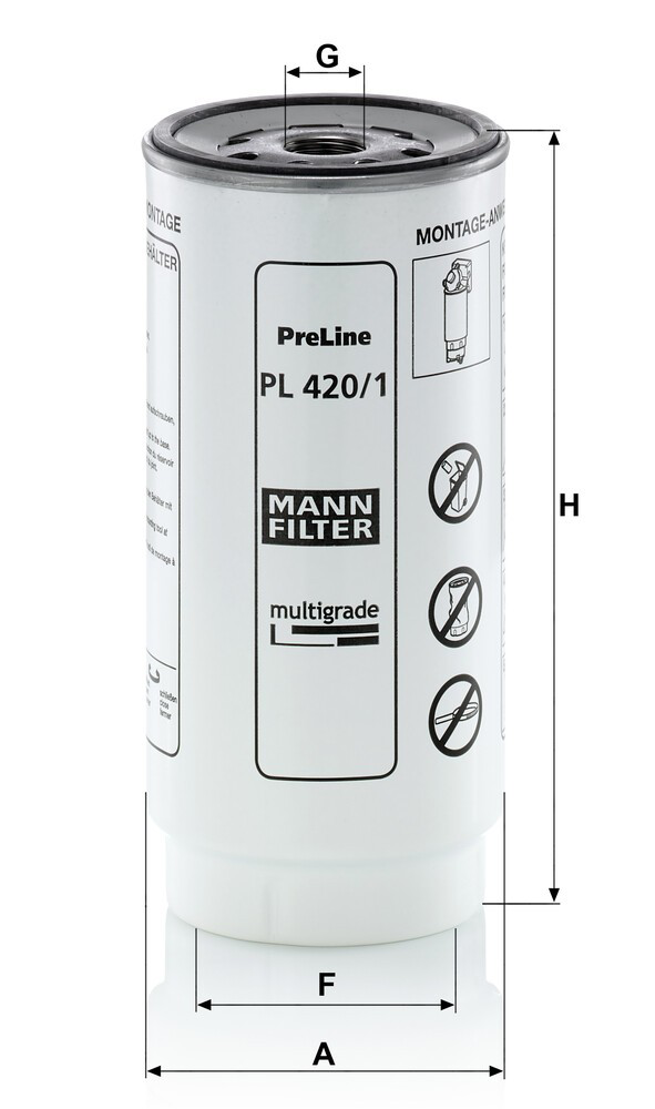 PL4201X Mann-Filter