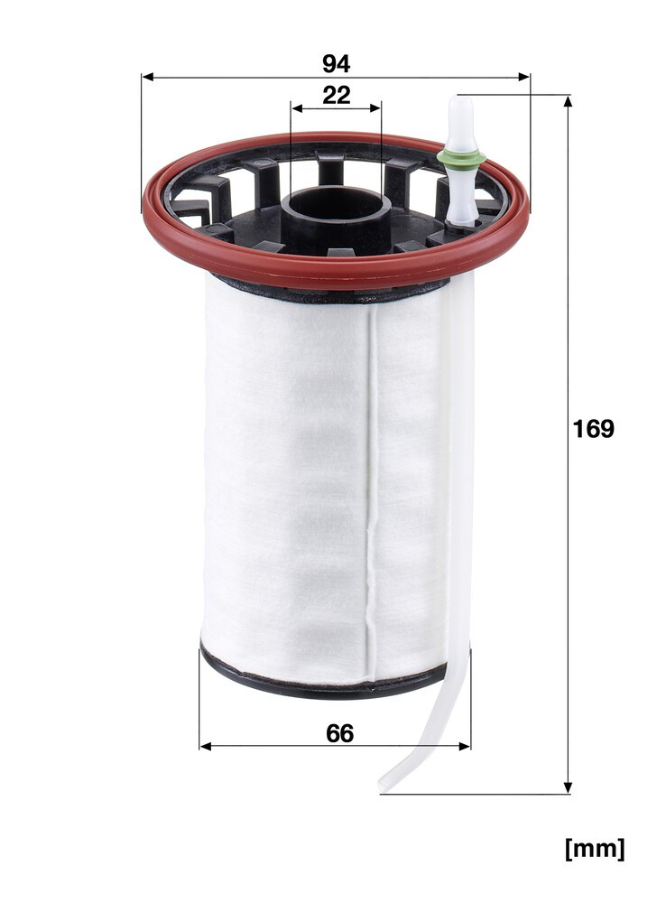 Do koszyka PU7005 Mann-Filter Filtr paliwa
