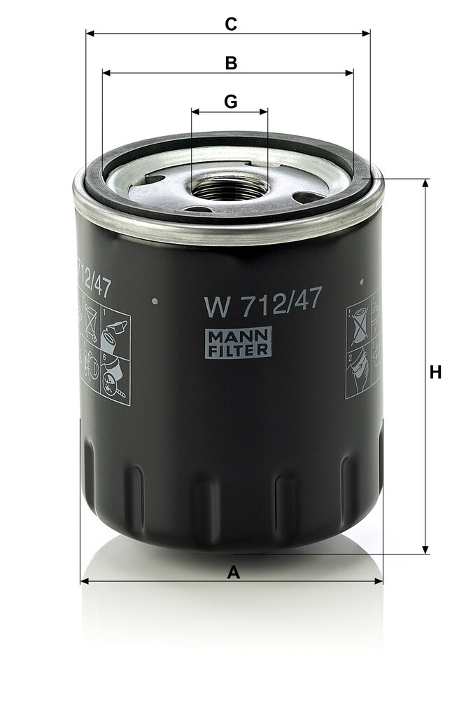 Filtr oleju Ford 5000480