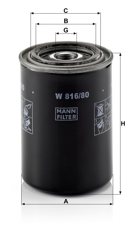 W81680 Mann-Filter