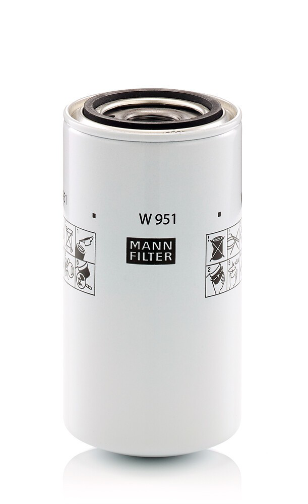 Filtr oleju Mann-Filter W951 cena, od 12,22 USD