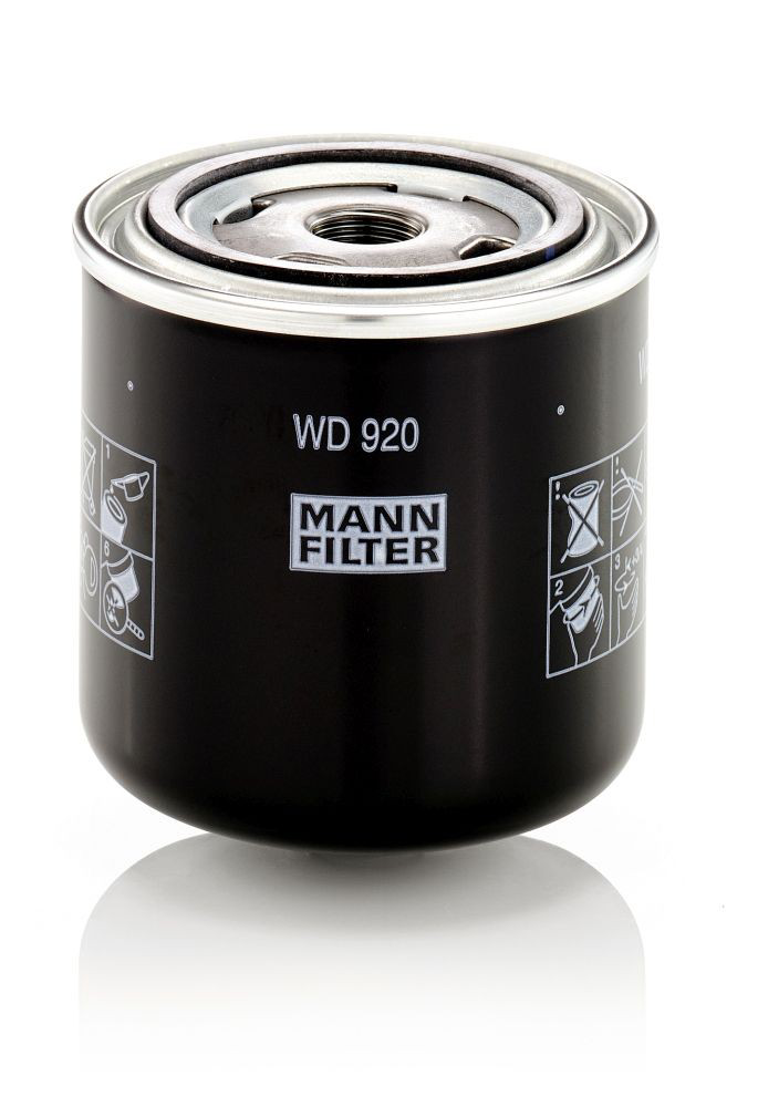 Do koszyka WD920 Mann-Filter Filtr układu hydraulicznego