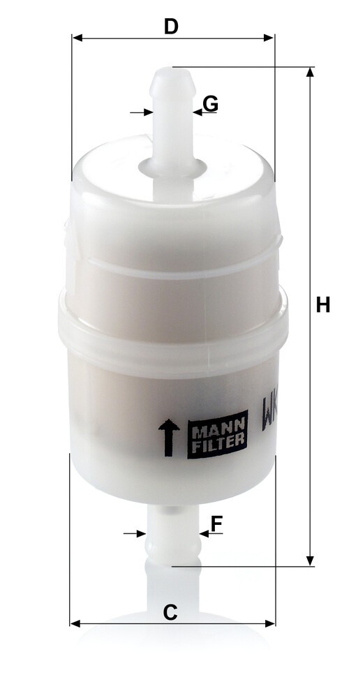 WK326 Mann-Filter Filtr powietrza sprężarki zawieszenia pneumatycznego