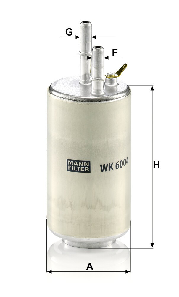 Filtr paliwa Mann-Filter WK6004 cena, od 17,56 USD