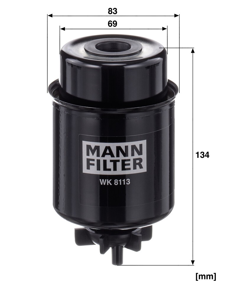 Filtr paliwa Mann-Filter WK8113 cena, od 40,48 USD