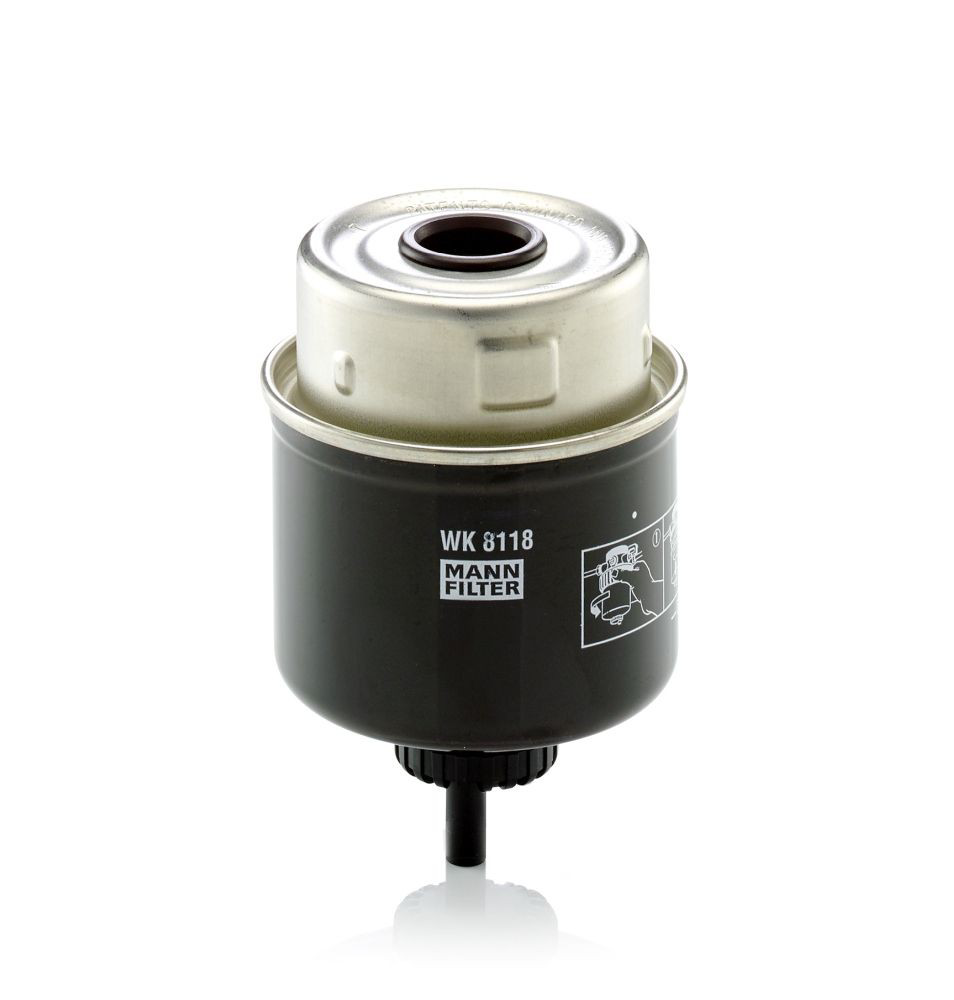 Do koszyka WK8118 Mann-Filter Filtr paliwa