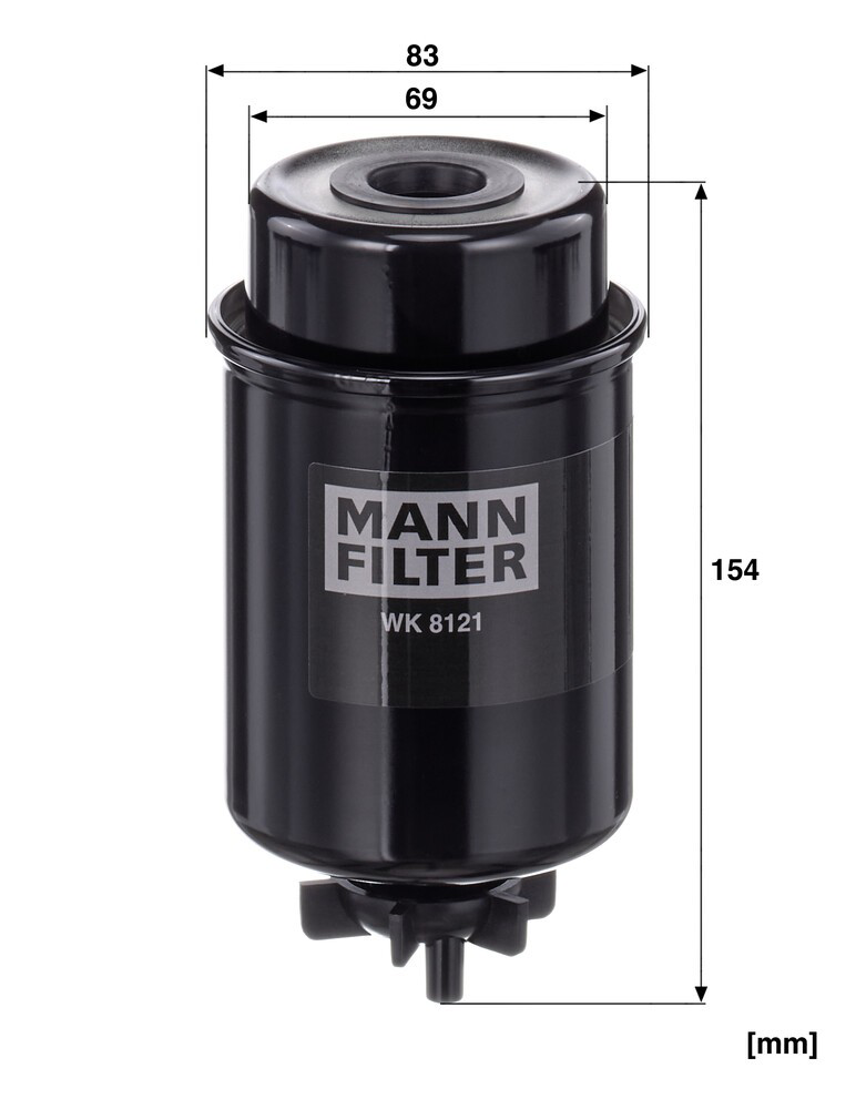 Filtr paliwa Mann-Filter WK8121 cena, od 45,62 USD