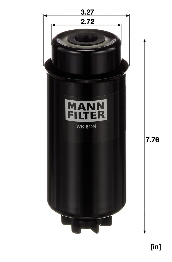 Filtr paliwa Mann-Filter WK8124