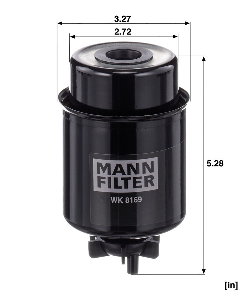 Filtr paliwa Mann-Filter WK8169 cena, od 41,47 USD