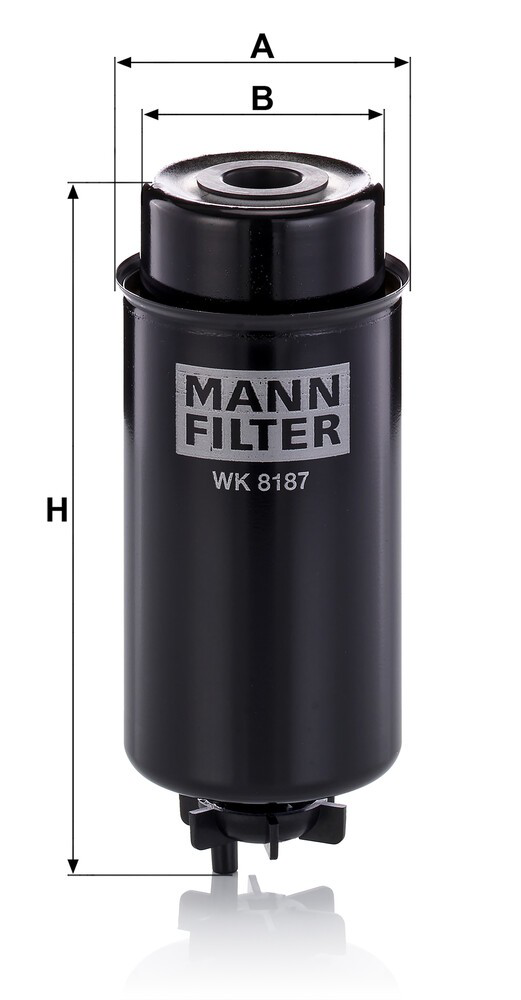 WK8187 Mann-Filter Filtr paliwa