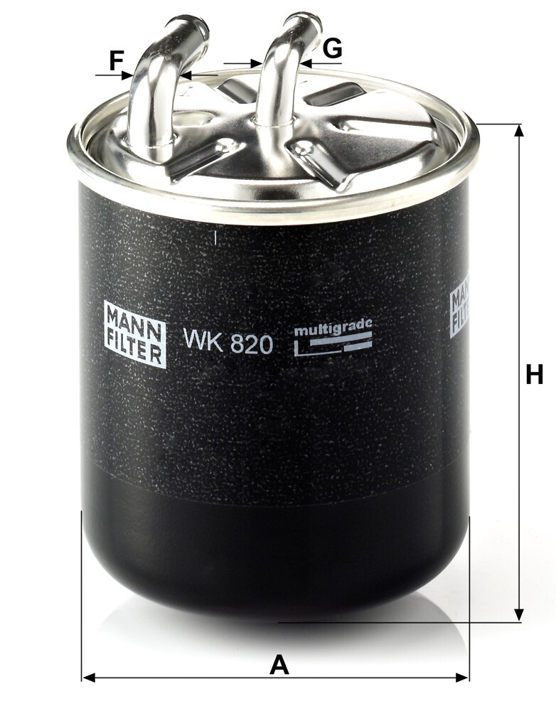 WK820 Mann-Filter Filtr paliwa