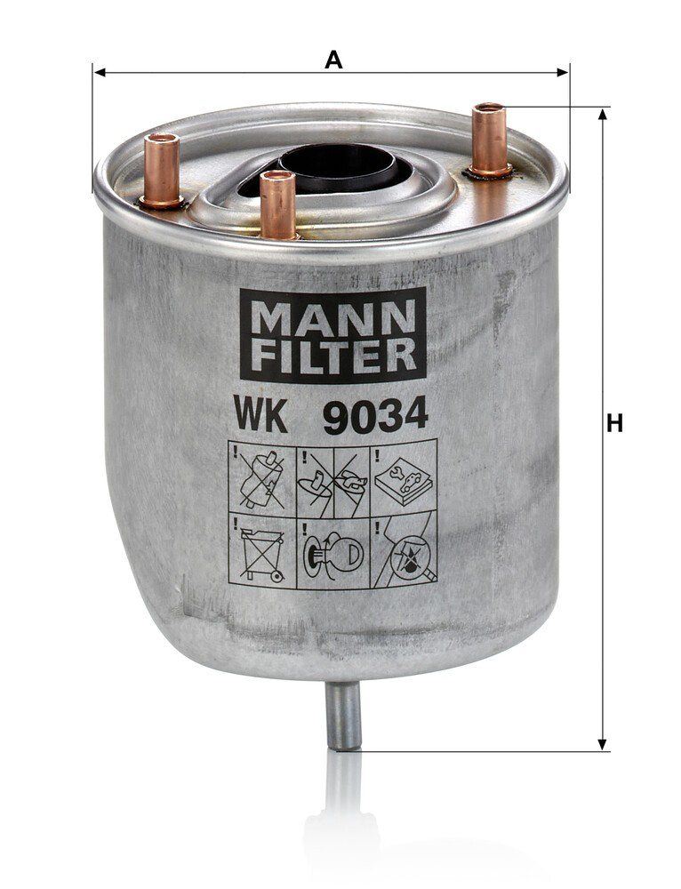 WK9034Z Mann-Filter Filtr paliwa