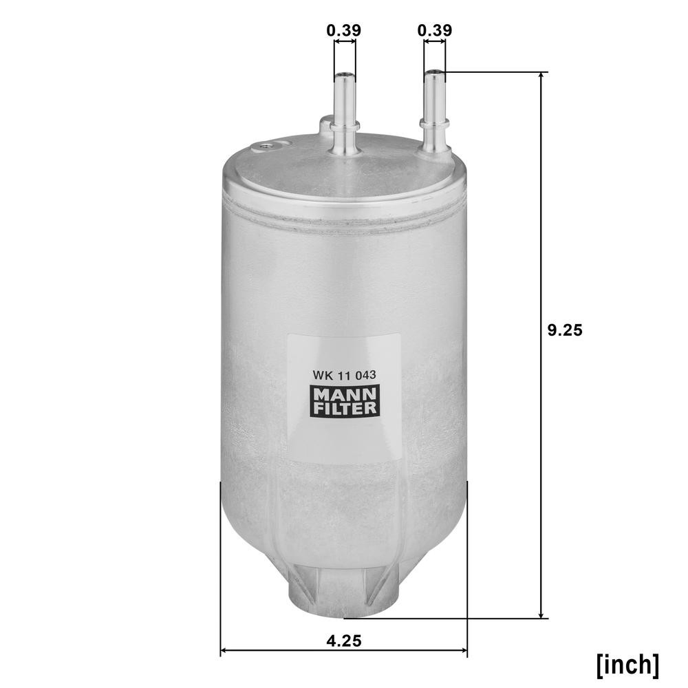 Filtr paliwa WK11043 Mann-Filter