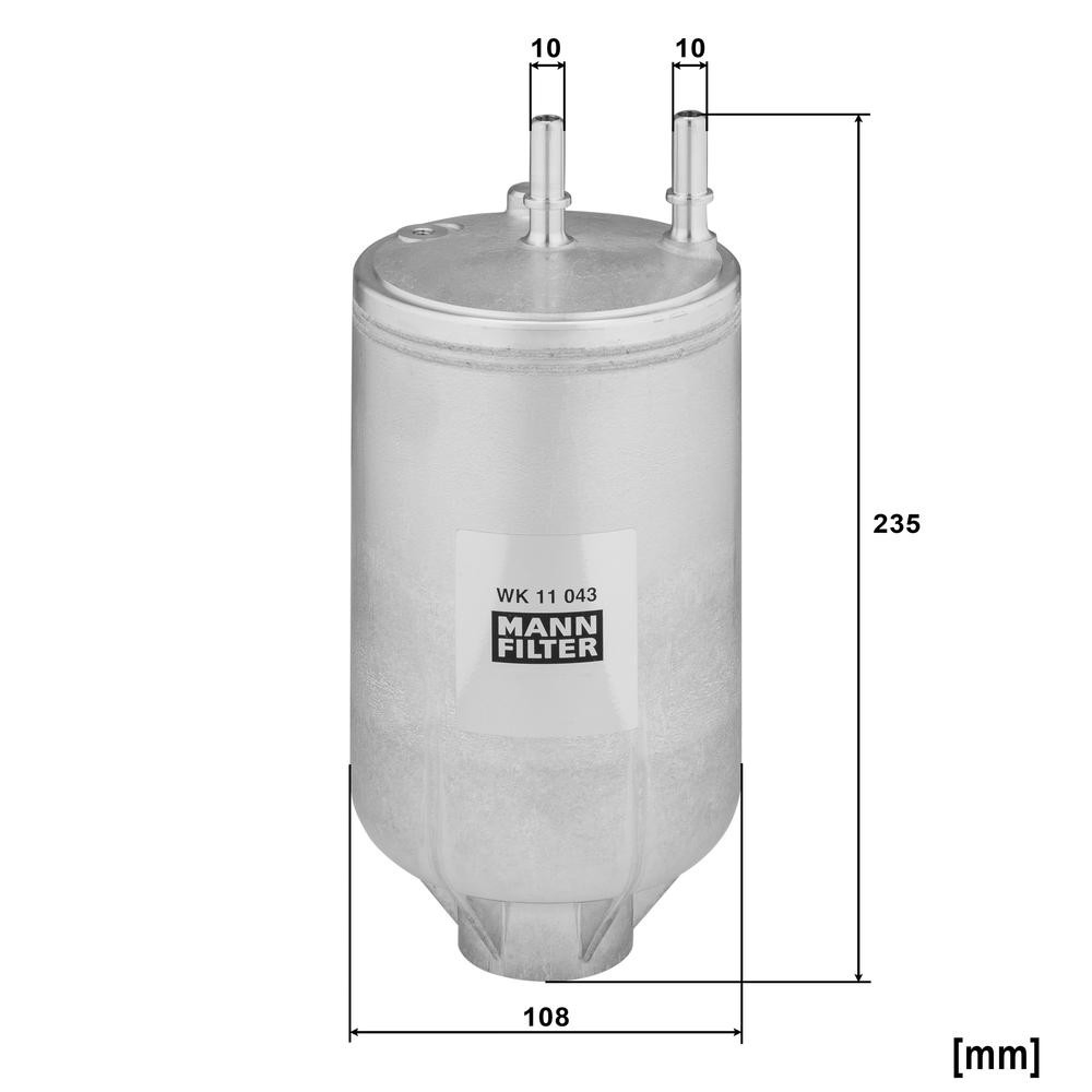 WK11043 Mann-Filter Filtr paliwa