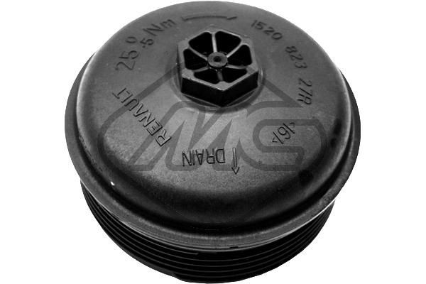 38843 Metalcaucho Pokrywa filtra oleju