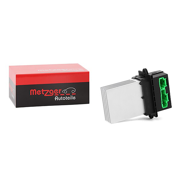Rezystor wentylatora nagrzewnicy (ogrzewacza kabiny) Metzger 0917001 cena, od 26,97 USD