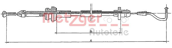 Linka gazu Volkswagen Golf I hatchback (17) (1974 - 1985) cena, od 11,30 USD