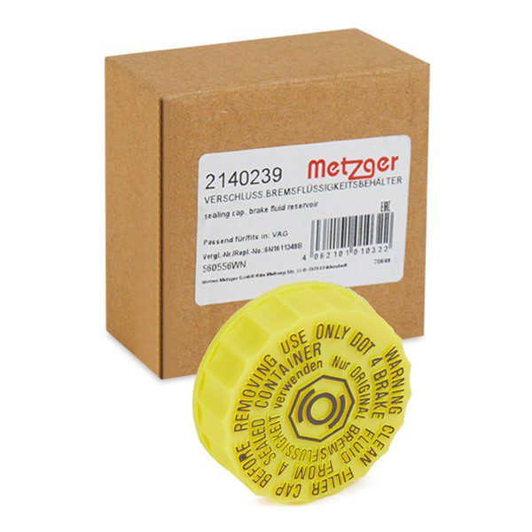 Do koszyka 2140239 Metzger Pokrywa zbiornika głównego cylindra hamulcowego