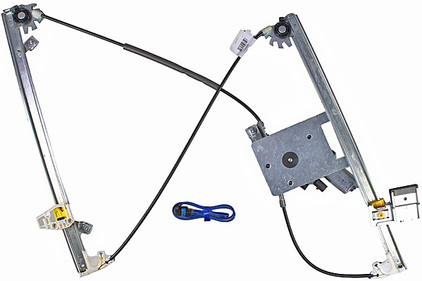  Mechanizm podnoszenia szyby drzwi przednich prawych Peugeot 208 1