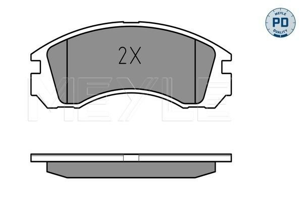 Klocki hamulcowe przednie tarczowe Peugeot 4007 SUV (VU, VV) (2007 - 2013) cena, od 26,25 USD