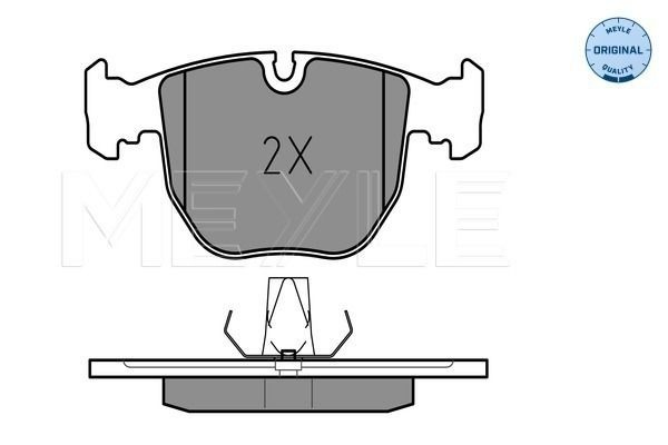 Klocki hamulcowe przednie tarczowe BMW X5 SUV (E53) (2000 - 2006) cena, od 32,50 USD