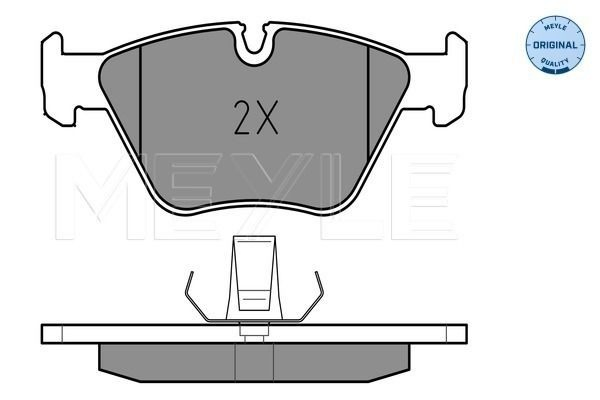 Klocki hamulcowe przednie tarczowe BMW X3 SUV (E83) (2004 - 2010) cena, od 29,23 USD
