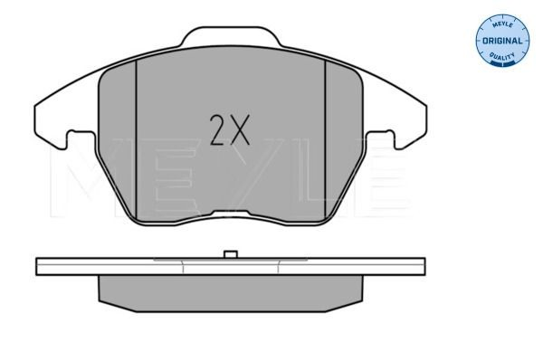 Klocki hamulcowe przednie tarczowe Peugeot 208 I hatchback (CA, CC) (2012 - 2021) cena, od 36,07 USD
