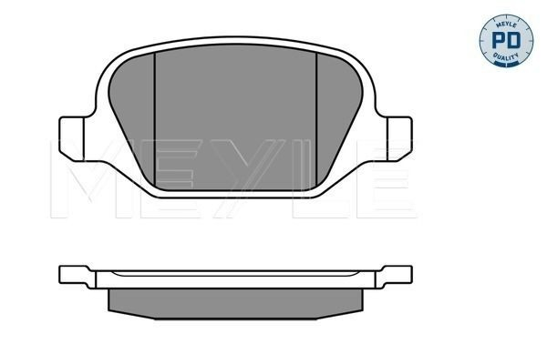 Okładziny (klocki) do hamulców tarczowych tylne Fiat 500 hatchback (312) (2007 - 2026) cena, od 20,87 USD
