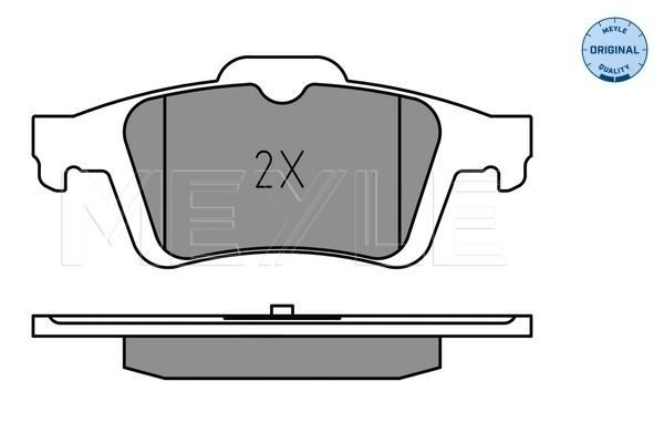 Okładziny (klocki) do hamulców tarczowych tylne Opel Signum hatchback (2003 - 2008) cena, od 23,25 USD