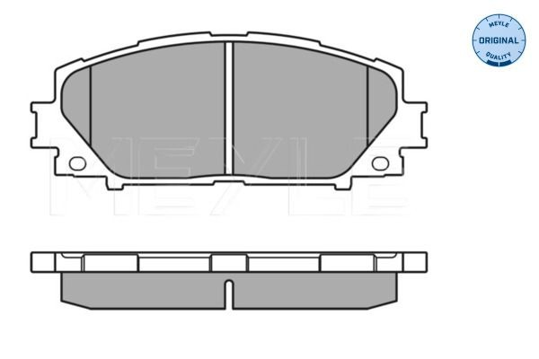 044650D150 Toyota Klocki hamulcowe przednie tarczowe