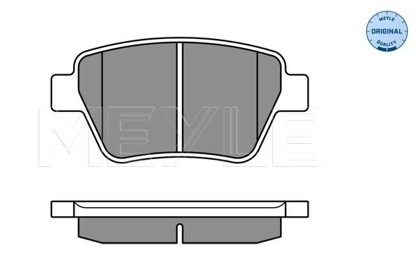 Okładziny (klocki) do hamulców tarczowych tylne Volkswagen Touran II minivan (1T3) (2010 - 2015) cena, od 24,32 USD