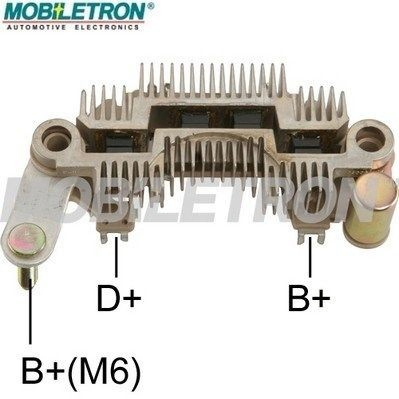 RM117 Mobiletron Mostek prostowniczy alternatora = Moster diodowy alternatora
