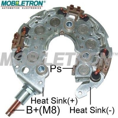 Mostek prostowniczy alternatora = Moster diodowy alternatora Land Rover Discovery III SUV (LR3) (2004 - 2009) cena, od 25,82 USD