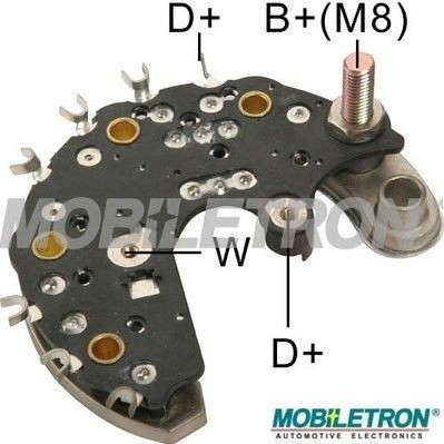 RP37 Mobiletron Mostek prostowniczy alternatora = Moster diodowy alternatora