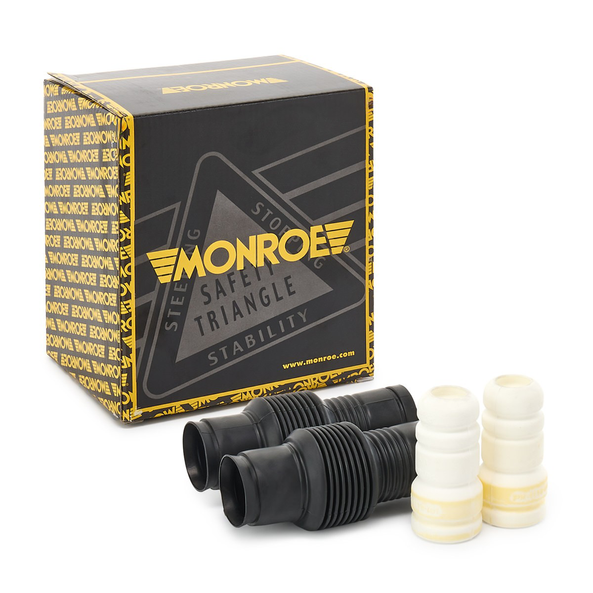 Odbój amortyzatora przedniego + osłona Monroe PK159 cena, od 31,87 USD
