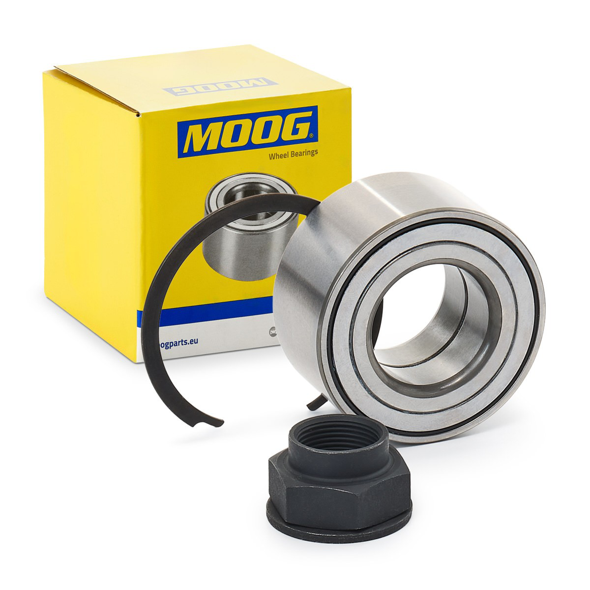 Łożysko piasty przedniej Moog FIWB11565 cena, od 23,64 USD