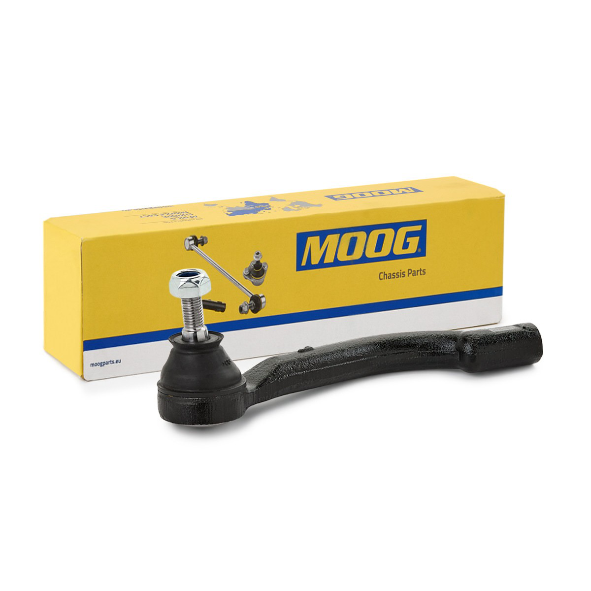 Końcówka drążka kierowniczego zewnętrzna Moog NIES7225 cena, od 16,51 USD