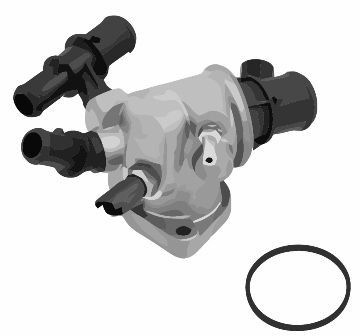  Obudowa termostatu Fiat Punto 2