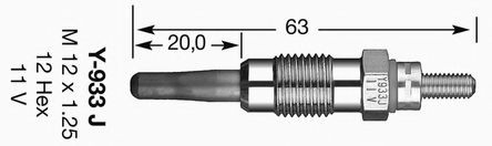 Świeca żarowa do Volvo 440 K 445