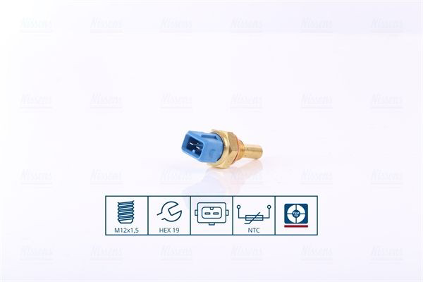 Czujnik temperatury płynu chłodzącego Nissens 207076 cena, od 9,67 USD