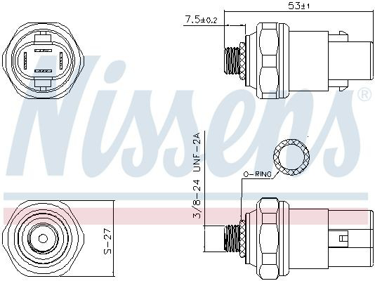 Czujnik ciśnienia bezwzględnego klimatyzacji Mitsubishi Eclipse I coupe (D22A, D27A) (1991 - 1995) cena, od 21,37 USD