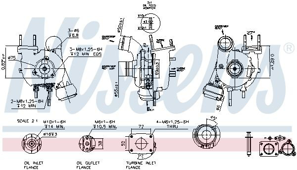 Do koszyka Turbina Volkswagen LT 28-35 II 2DB, 2DE, 2DK