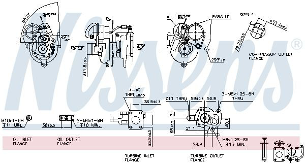 Turbina Hyundai Santa Fe I SUV (SM) (2000 - 2006) cena, od 117,48 USD