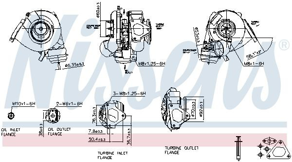 93109 Nissens Turbina