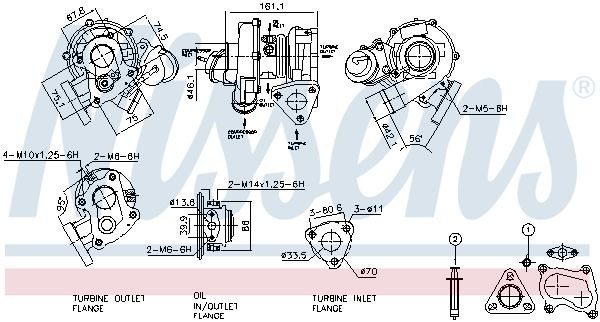 Turbina Mitsubishi L 200 4