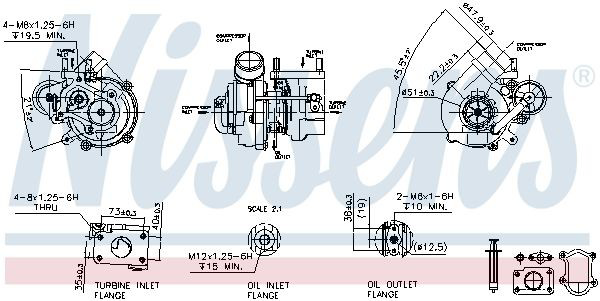 Turbina 93158 Nissens