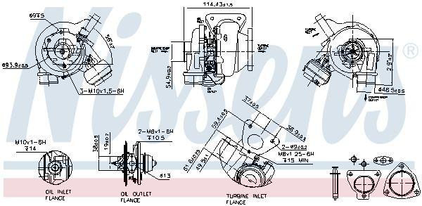  Turbina Volvo S80 1